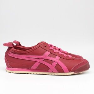 Onitsuka Tiger Mexico 66 leather red pink samples never worn